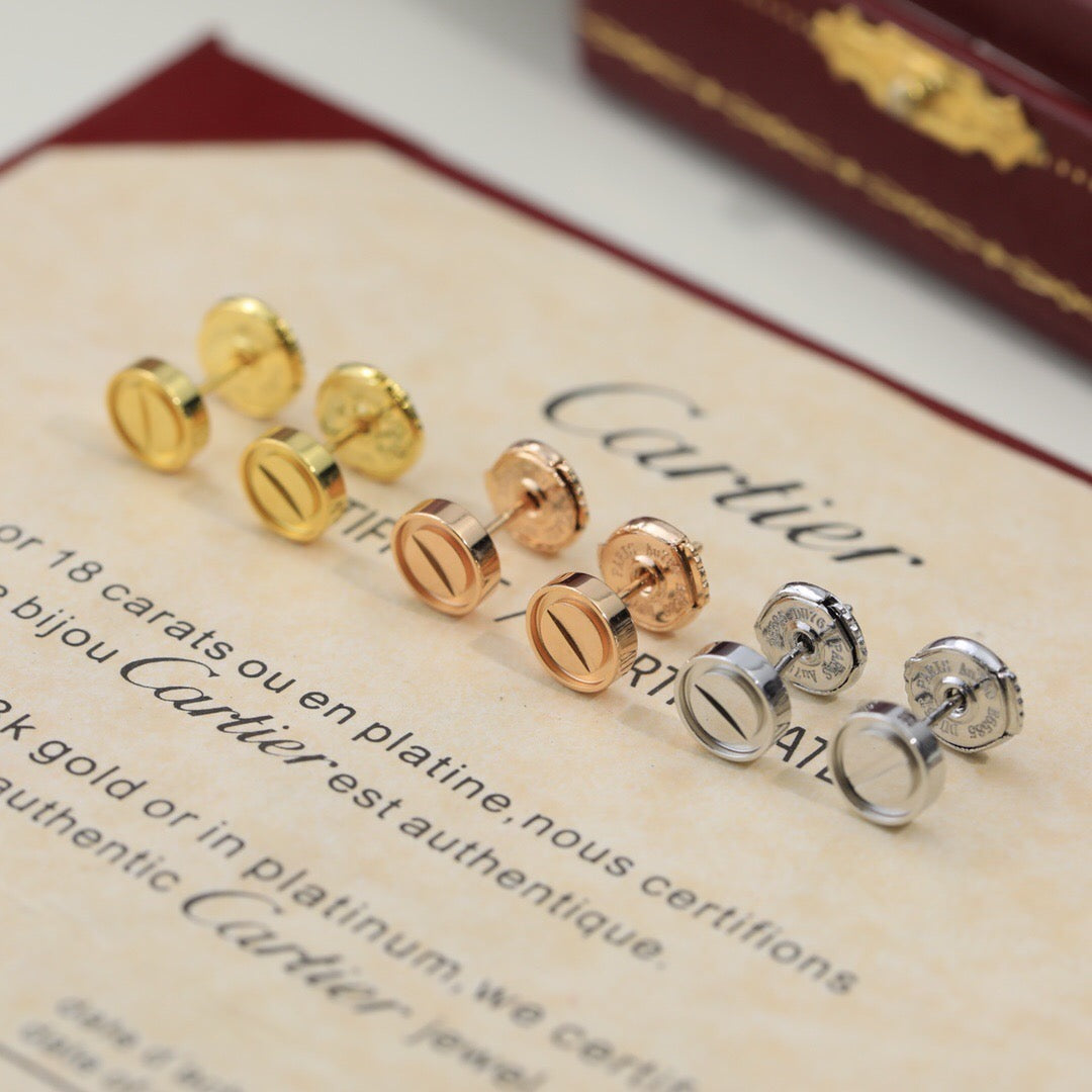 [sparkle Jewelery]LOVE EARRINGS 7.2MM