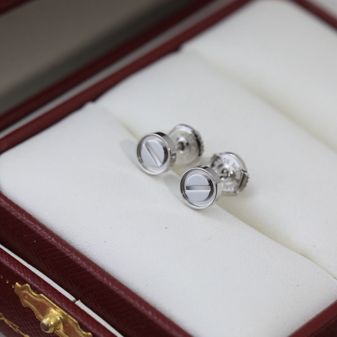 [sparkle Jewelery]LOVE EARRINGS 7.2MM