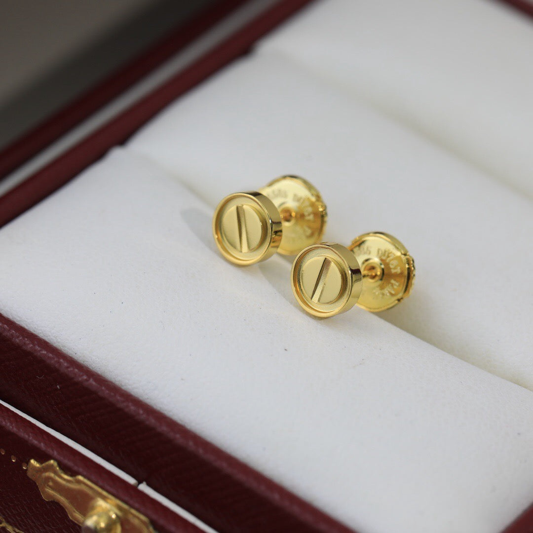 [sparkle Jewelery]LOVE EARRINGS 7.2MM