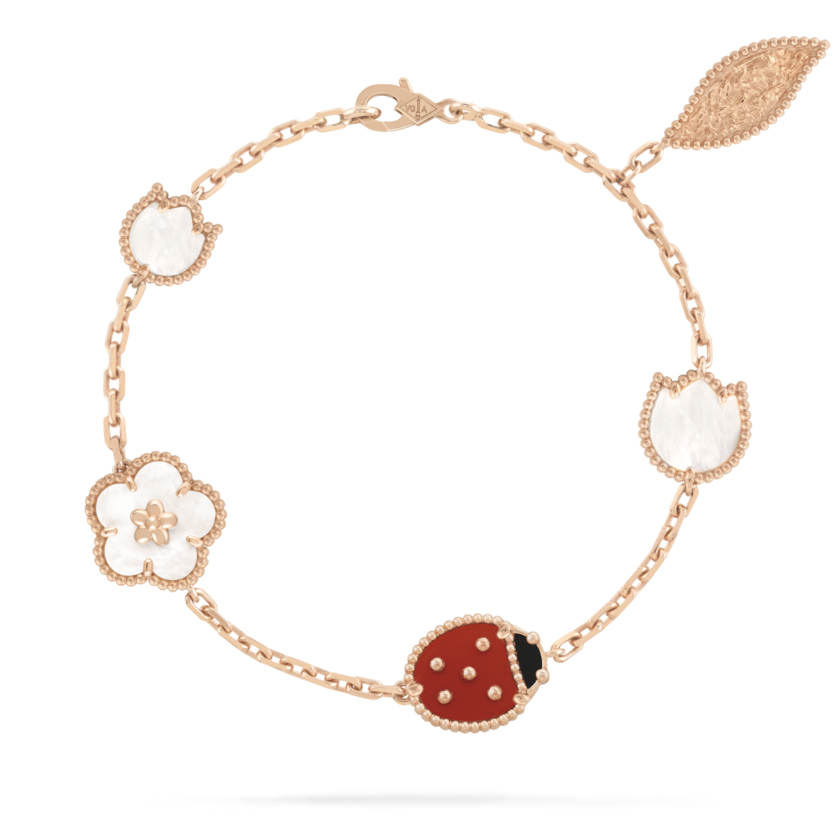[sparkle Jewelry ]LUCKY SPRING 5 MOTIF BRACELET