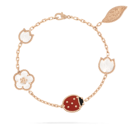 [sparkle Jewelry ]LUCKY SPRING 5 MOTIF BRACELET