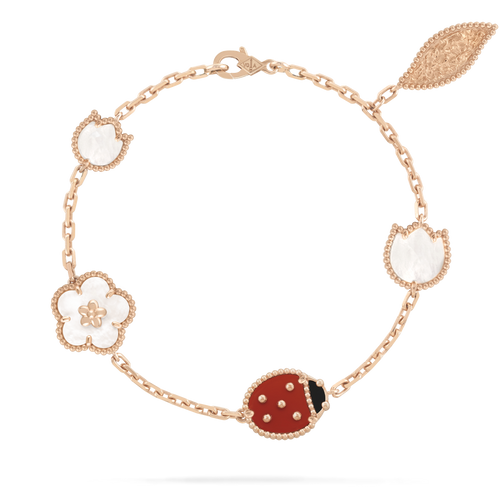[sparkle Jewelry ]LUCKY SPRING 5 MOTIF BRACELET