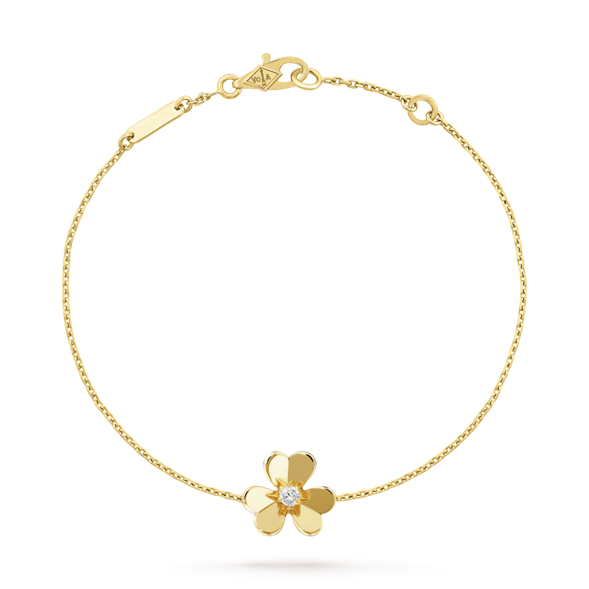 [sparkle Jewelry ]FRIVOLE GOLD FLOWER PINK MALACHITE BRACELET