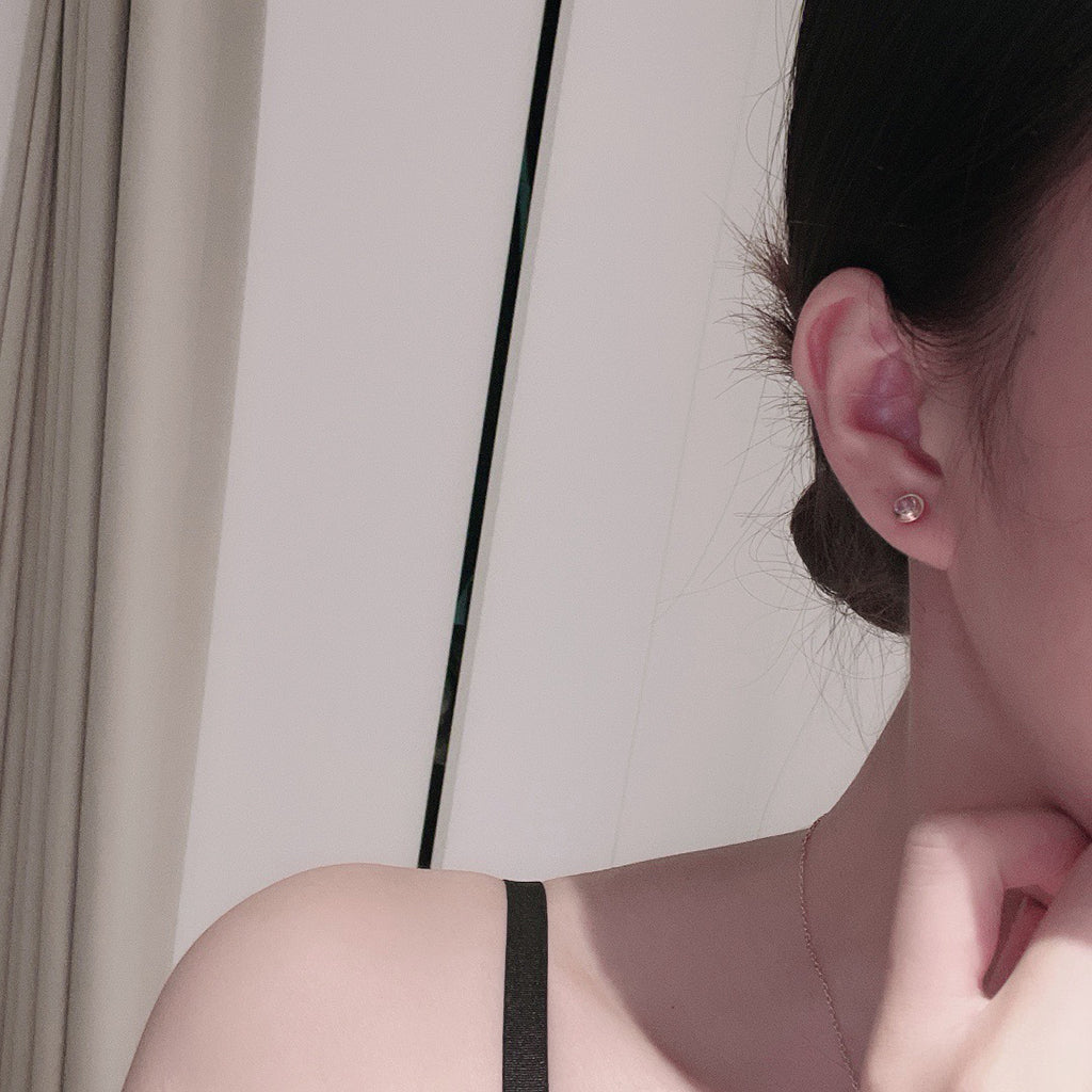 [sparkle Jewelery]DAMOUR PING DIAMOND EARRINGS