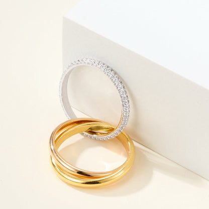 [sparkle Jewelery]TRINITY 2.5MM RING COLLECTION