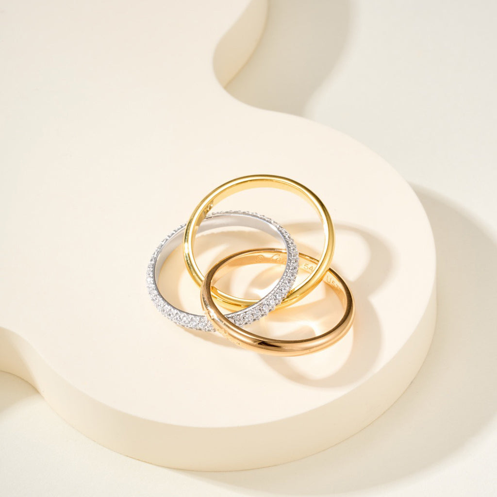 [sparkle Jewelery]TRINITY 2.5MM RING COLLECTION