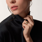 [sparkle Jewelery]TRINITY 3.5MM CUSHION RING COLLECTION
