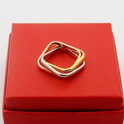 [sparkle Jewelery]TRINITY 3.5MM CUSHION RING COLLECTION