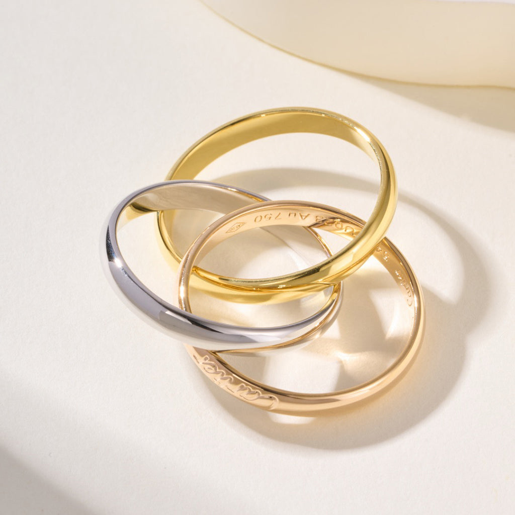[sparkle Jewelery]TRINITY 2.5MM RING COLLECTION