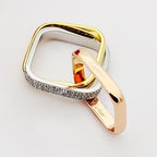 [sparkle Jewelery]TRINITY 3.5MM CUSHION RING COLLECTION