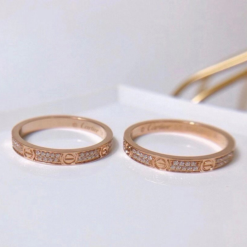 [sparkle Jewelery]LOVE RING 2.65MM DIAMOND