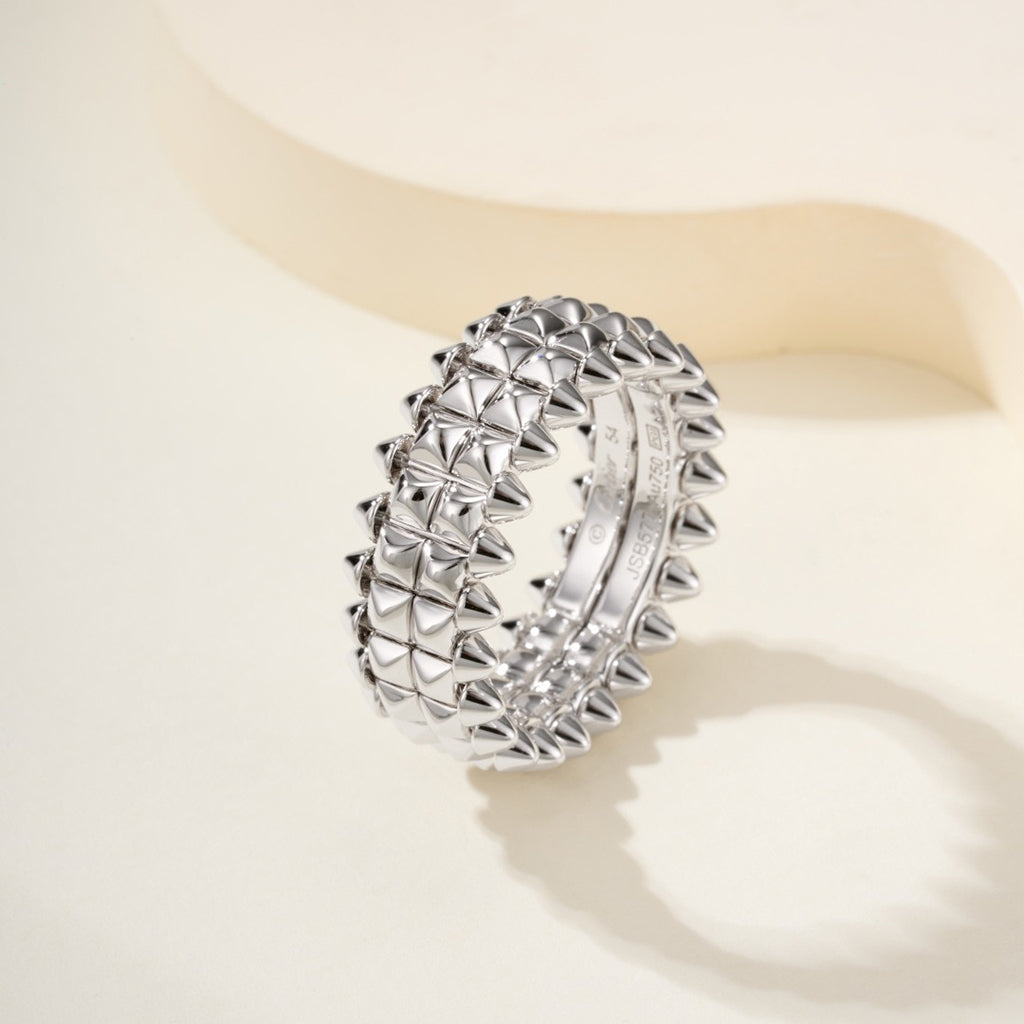 [sparkle Jewelery]CLASH 9.2MM DOUBLE ROW RING