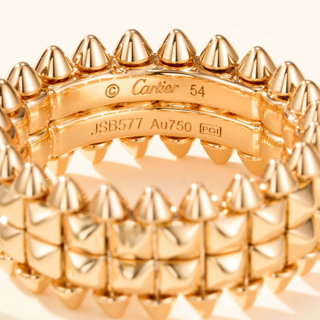 [sparkle Jewelery]CLASH 9.2MM DOUBLE ROW RING