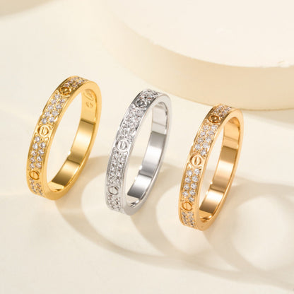 [sparkle Jewelery]LOVE RING 2.65MM DIAMOND