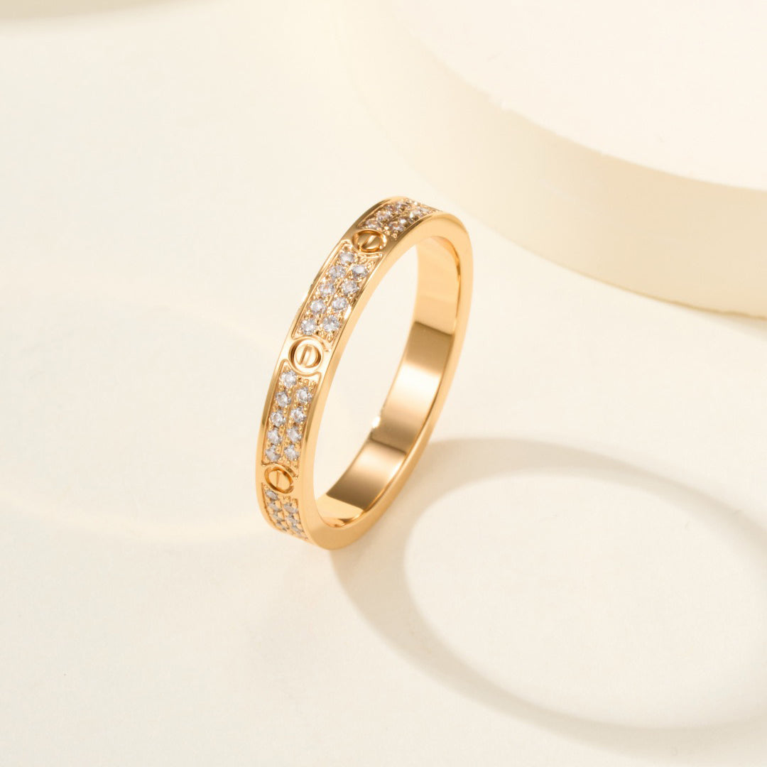 [sparkle Jewelery]LOVE RING 2.65MM DIAMOND