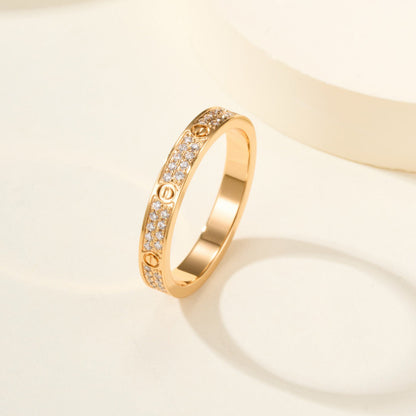 [sparkle Jewelery]LOVE RING 2.65MM DIAMOND
