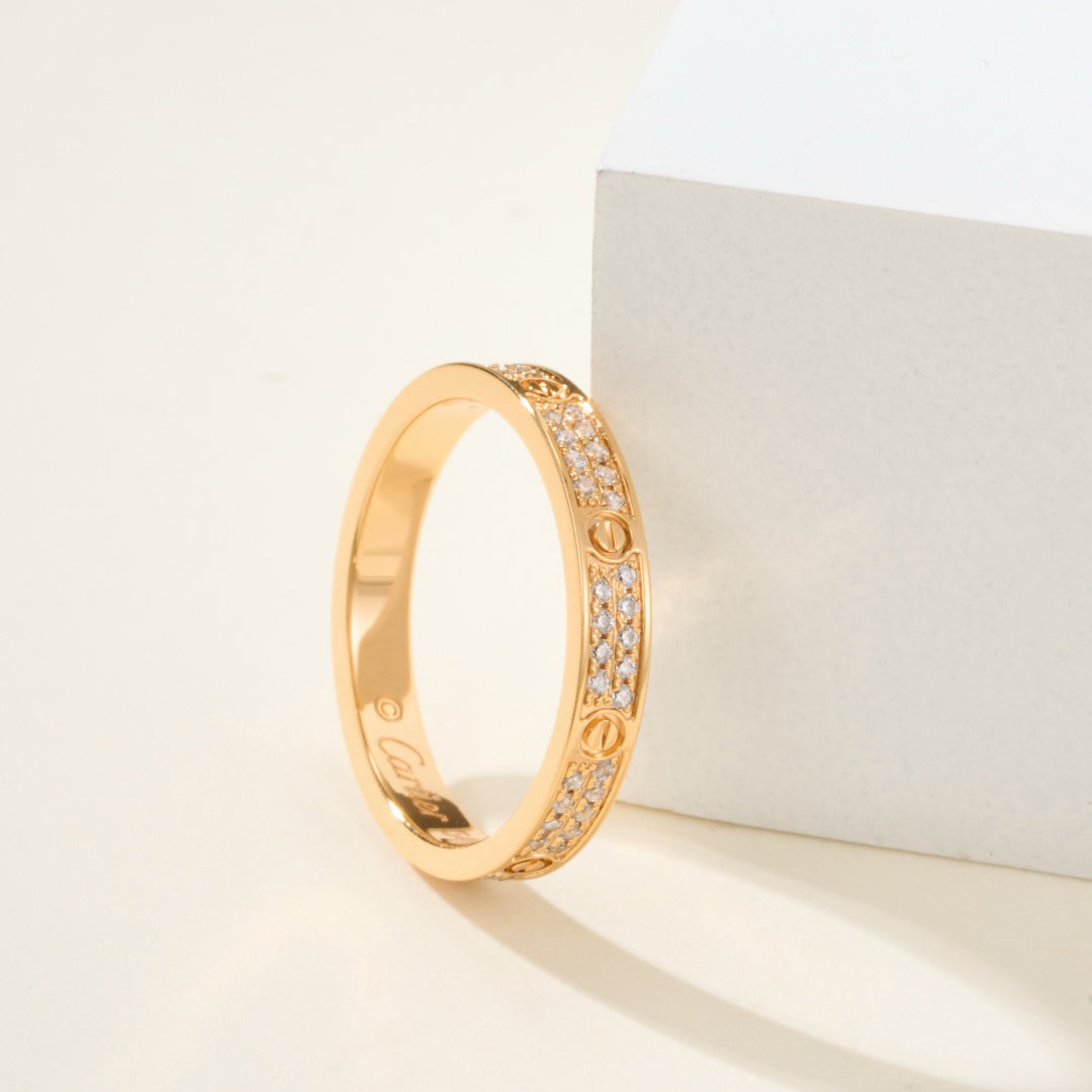 [sparkle Jewelery]LOVE RING 2.65MM DIAMOND