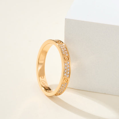 [sparkle Jewelery]LOVE RING 2.65MM DIAMOND