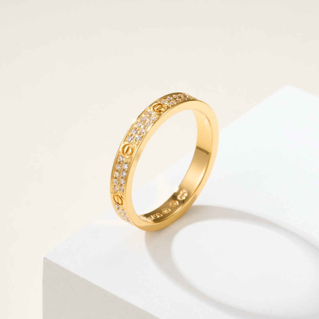 [sparkle Jewelery]LOVE RING 2.65MM DIAMOND