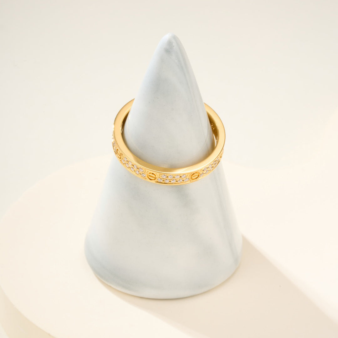 [sparkle Jewelery]LOVE RING 2.65MM DIAMOND