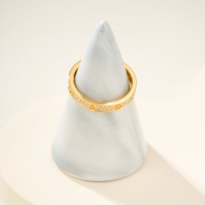 [sparkle Jewelery]LOVE RING 2.65MM DIAMOND