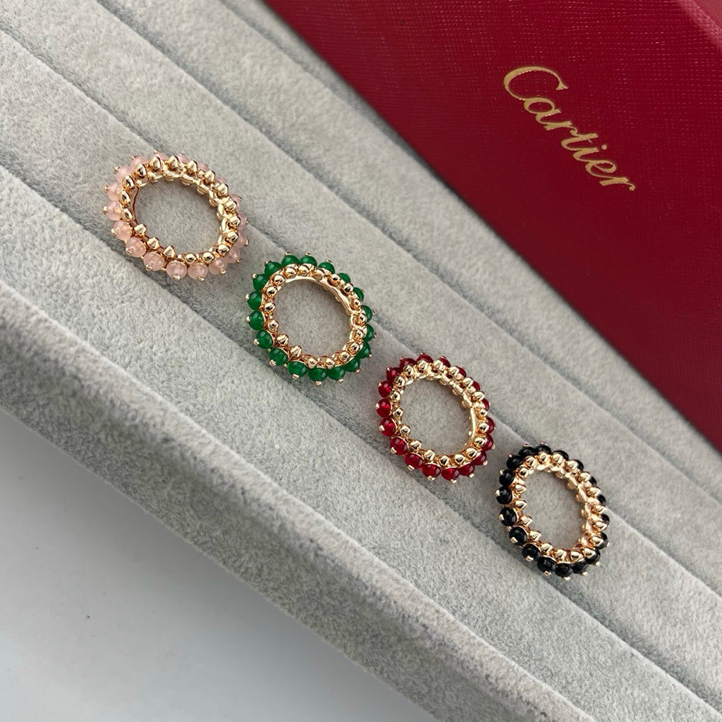 [sparkle Jewelery]CLASH 7.9MM AGATE CHALCEDONY RING