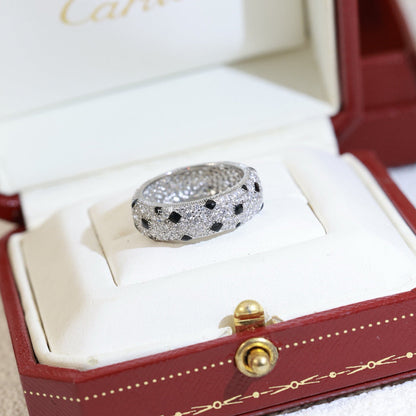 [sparkle Jewelery]PANTHERE SPOTTED FULL DIAMOND RING