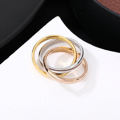 [sparkle Jewelery]TRINITY 3.2MM RING COLLECTION