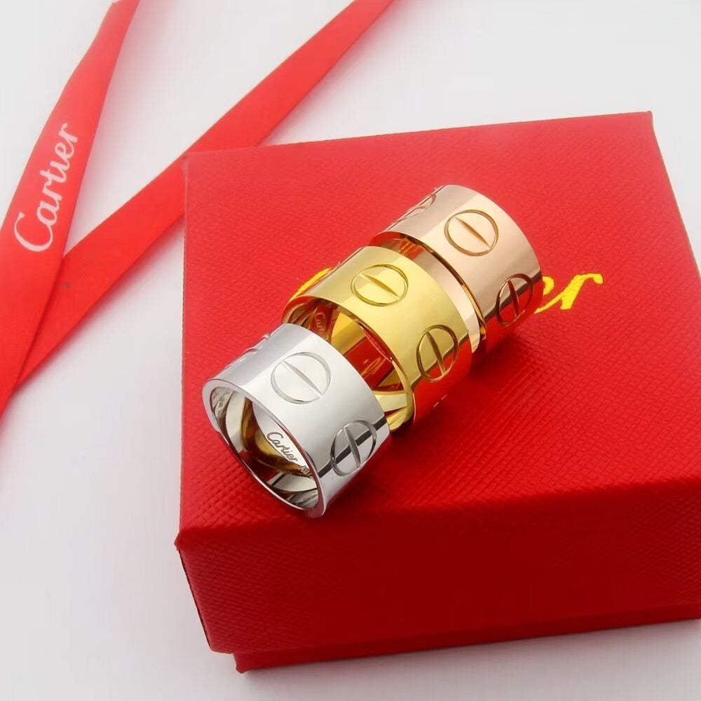 [sparkle Jewelery]LOVE 11MM LARGE RING