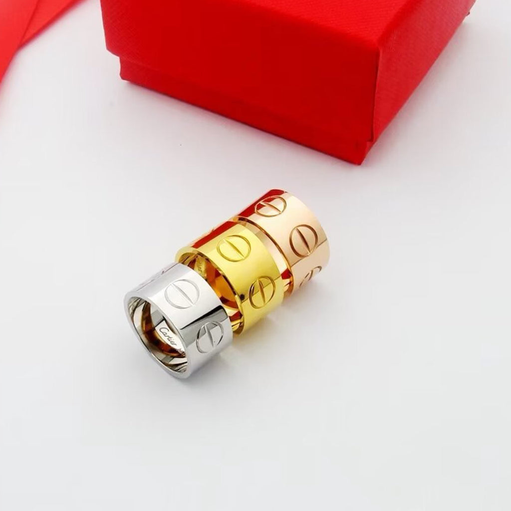 [sparkle Jewelery]LOVE 11MM LARGE RING