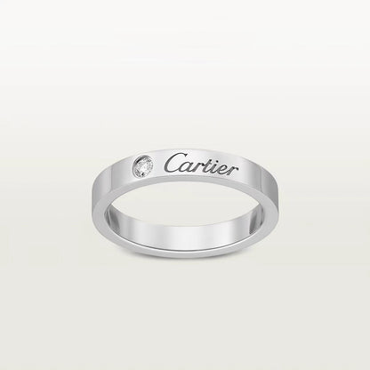 [sparkle Jewelery]LOVE RING 4MM 1 DIAMOND