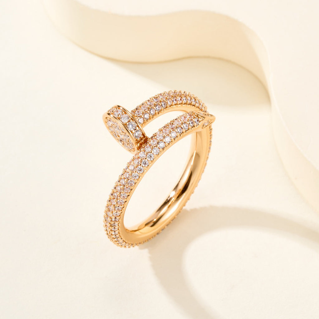 [sparkle Jewelery]JUSTE RING 2.6MM FULL DIAMOND