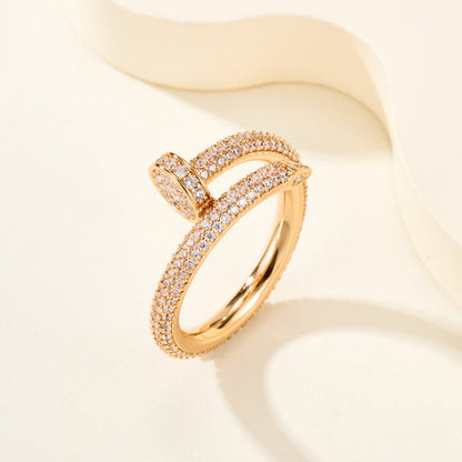 [sparkle Jewelery]JUSTE RING 2.6MM FULL DIAMOND