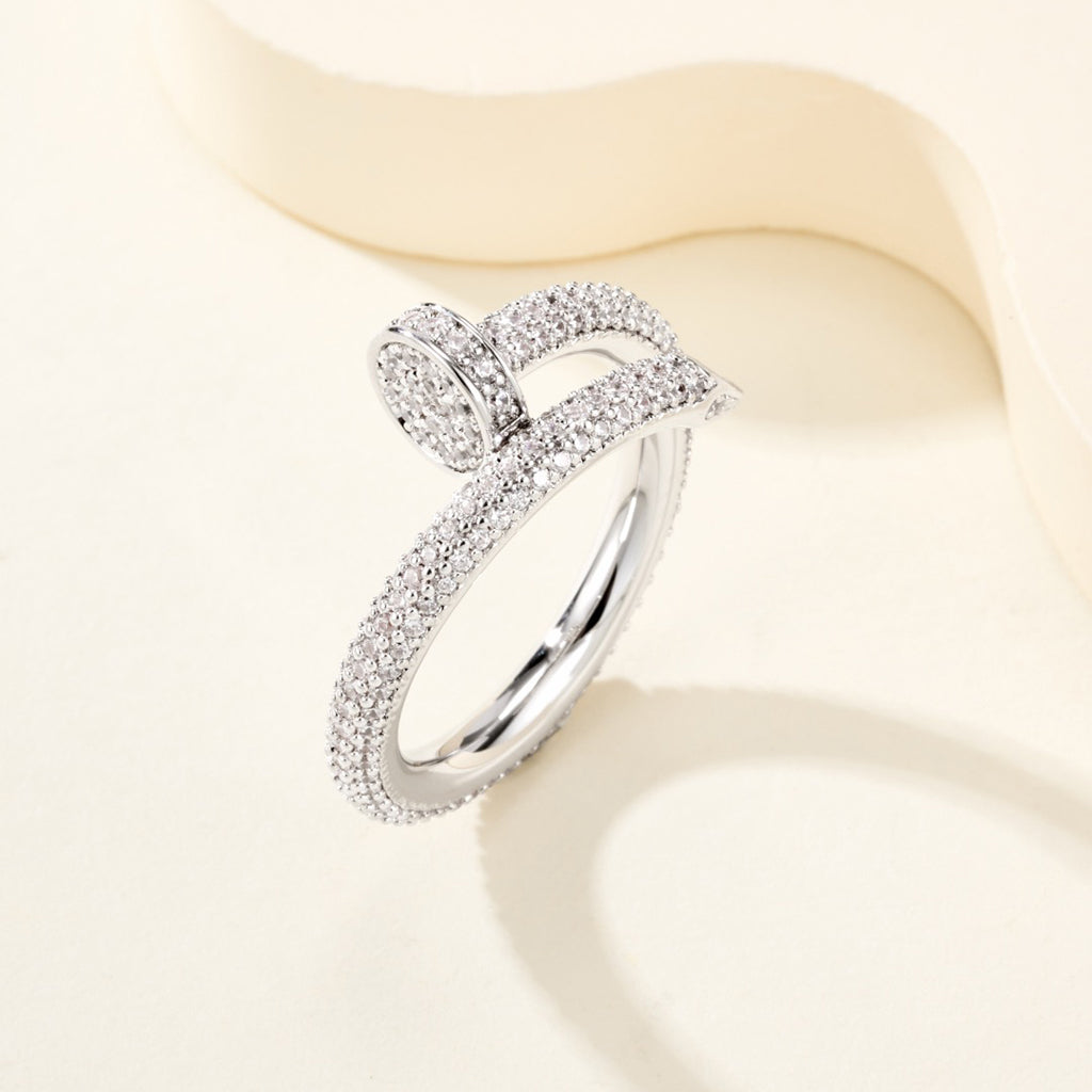[sparkle Jewelery]JUSTE RING 2.6MM FULL DIAMOND