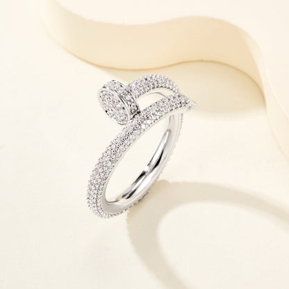 [sparkle Jewelery]JUSTE RING 2.6MM FULL DIAMOND