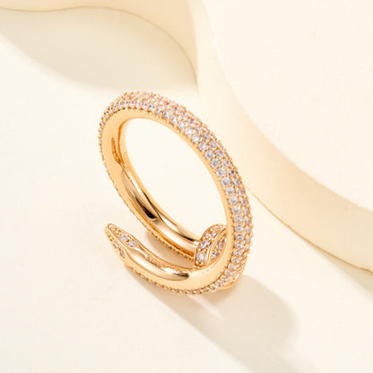 [sparkle Jewelery]JUSTE RING 2.6MM FULL DIAMOND