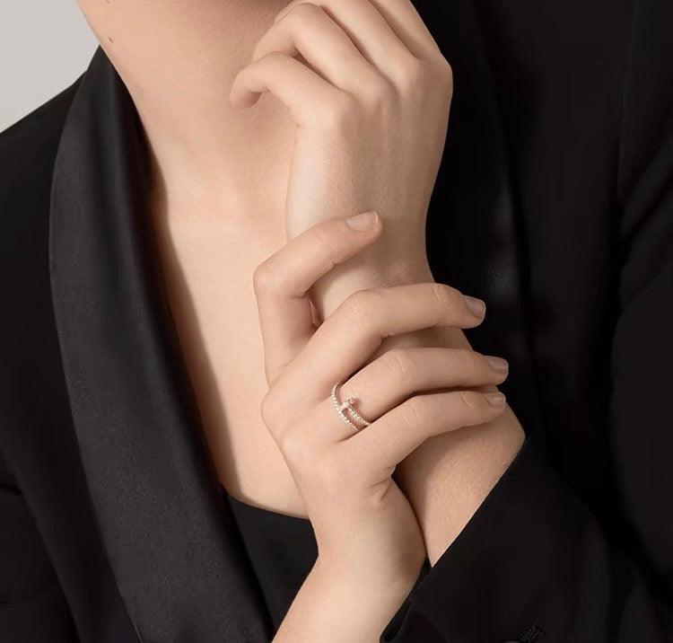 [sparkle Jewelery]JUSTE 1.8MM FULL DIAMOND RING