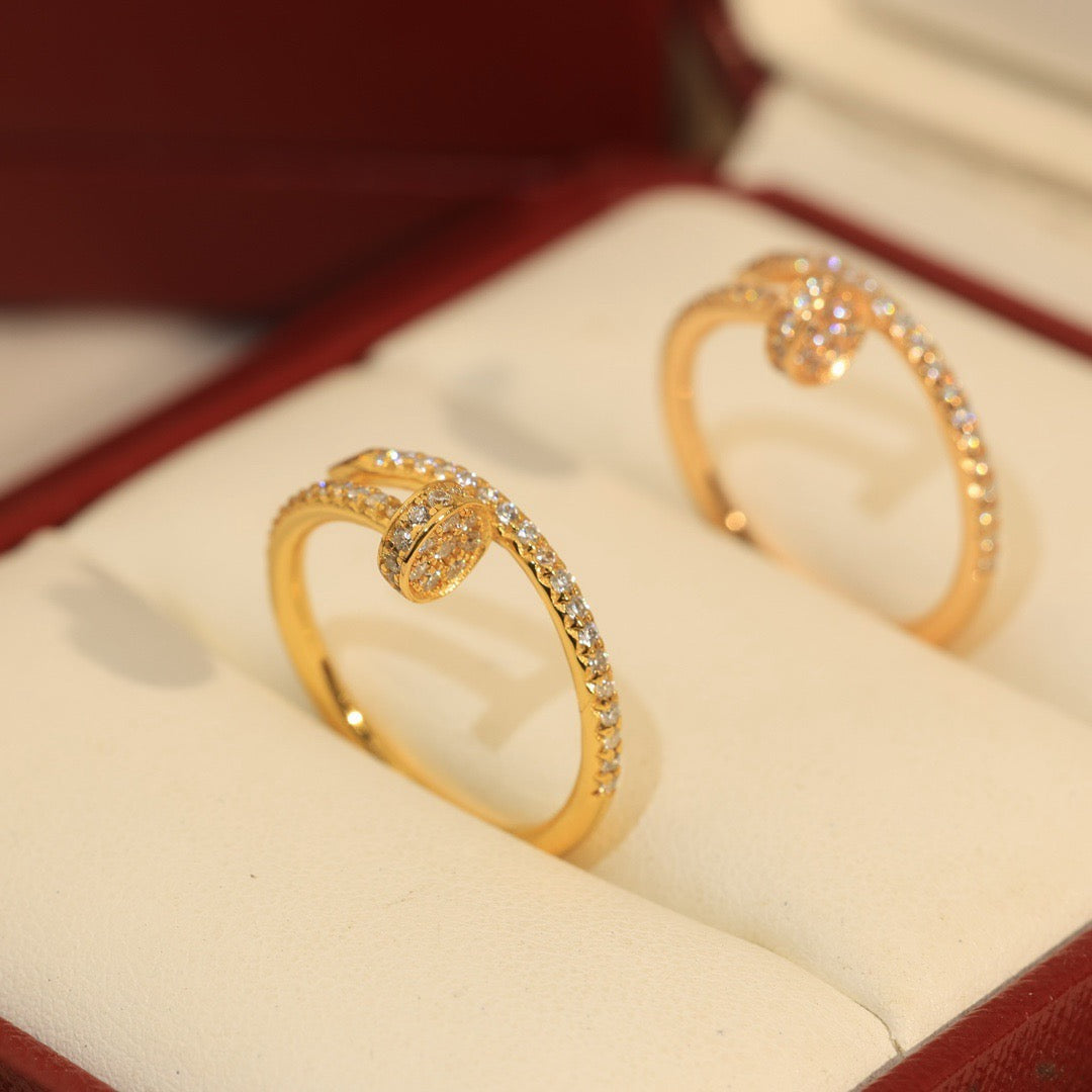 [sparkle Jewelery]JUSTE 1.8MM FULL DIAMOND RING