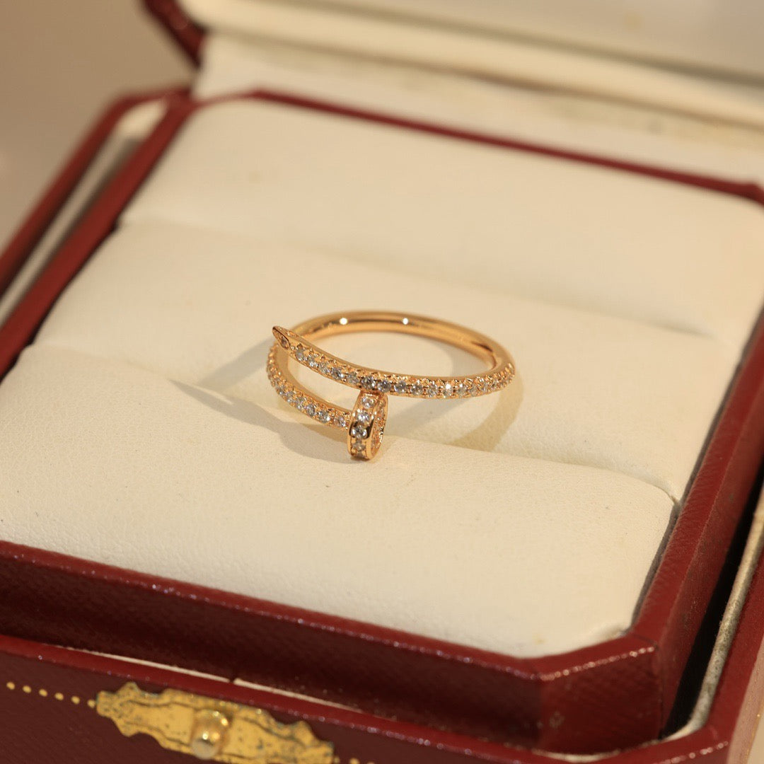[sparkle Jewelery]JUSTE 1.8MM FULL DIAMOND RING