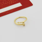 [sparkle Jewelery]JUSTE 1.8MM HALF DIAMOND RING