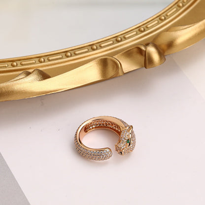 [sparkle Jewelery]PANTHERE FULL DIAMOND SMALL RING