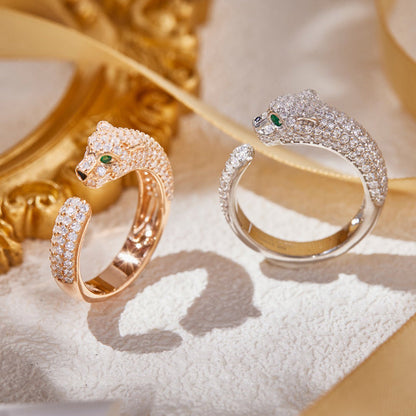 [sparkle Jewelery]PANTHERE FULL DIAMOND SMALL RING