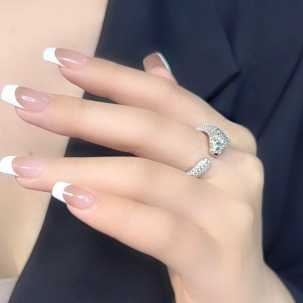 [sparkle Jewelery]PANTHERE FULL DIAMOND SMALL RING