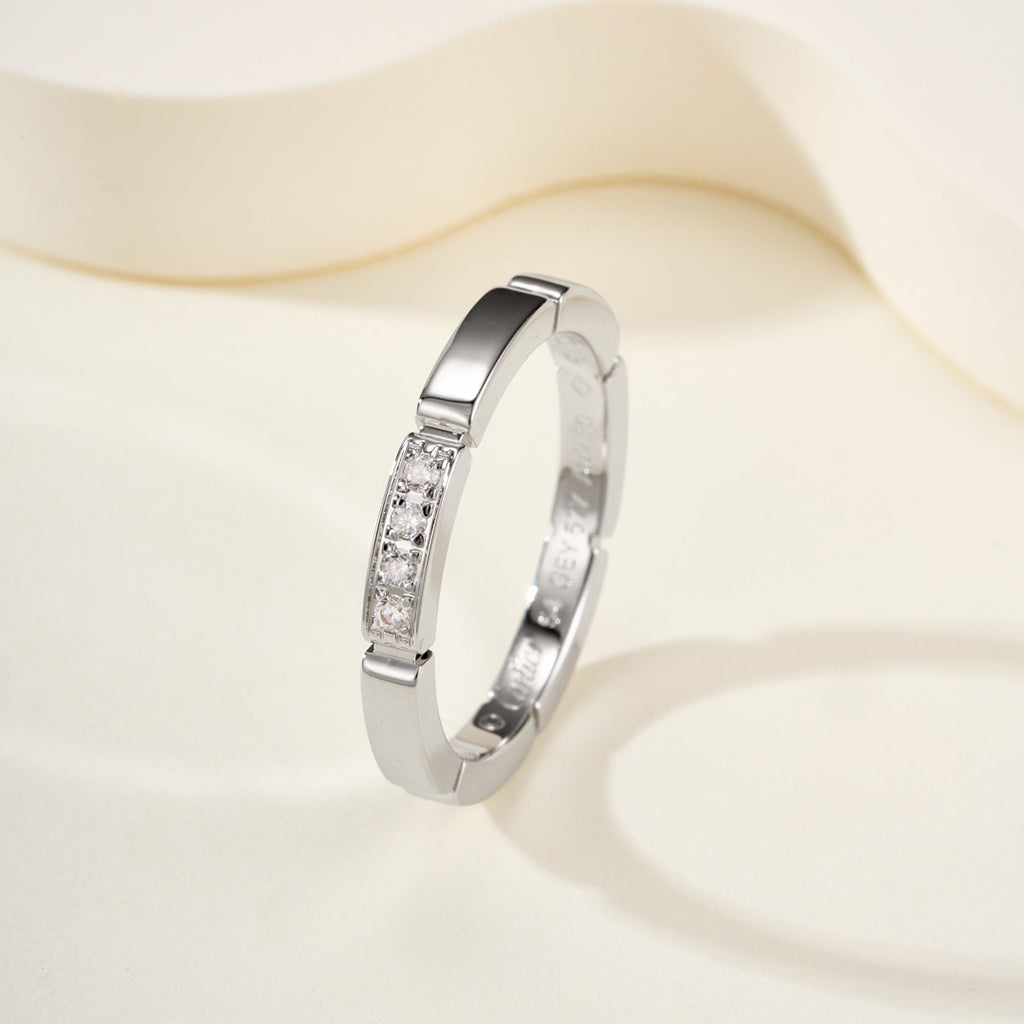 [sparkle Jewelery]MAILLON PANTHERE 4 DIAMOND RING