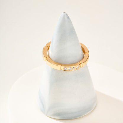 [sparkle Jewelery]MAILLON PANTHERE 4 DIAMOND RING