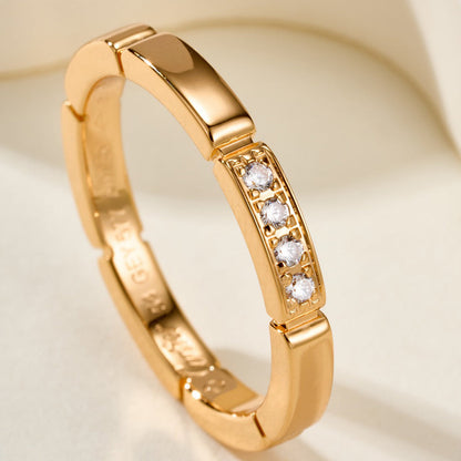 [sparkle Jewelery]MAILLON PANTHERE 4 DIAMOND RING