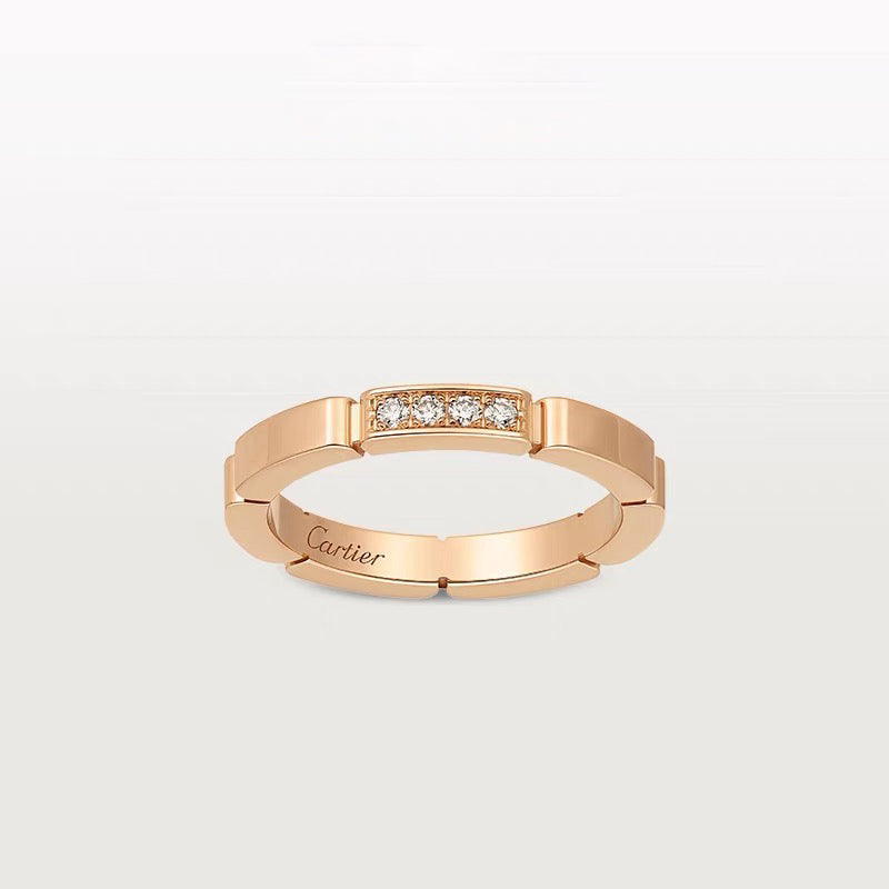 [sparkle Jewelery]MAILLON PANTHERE 4 DIAMOND RING