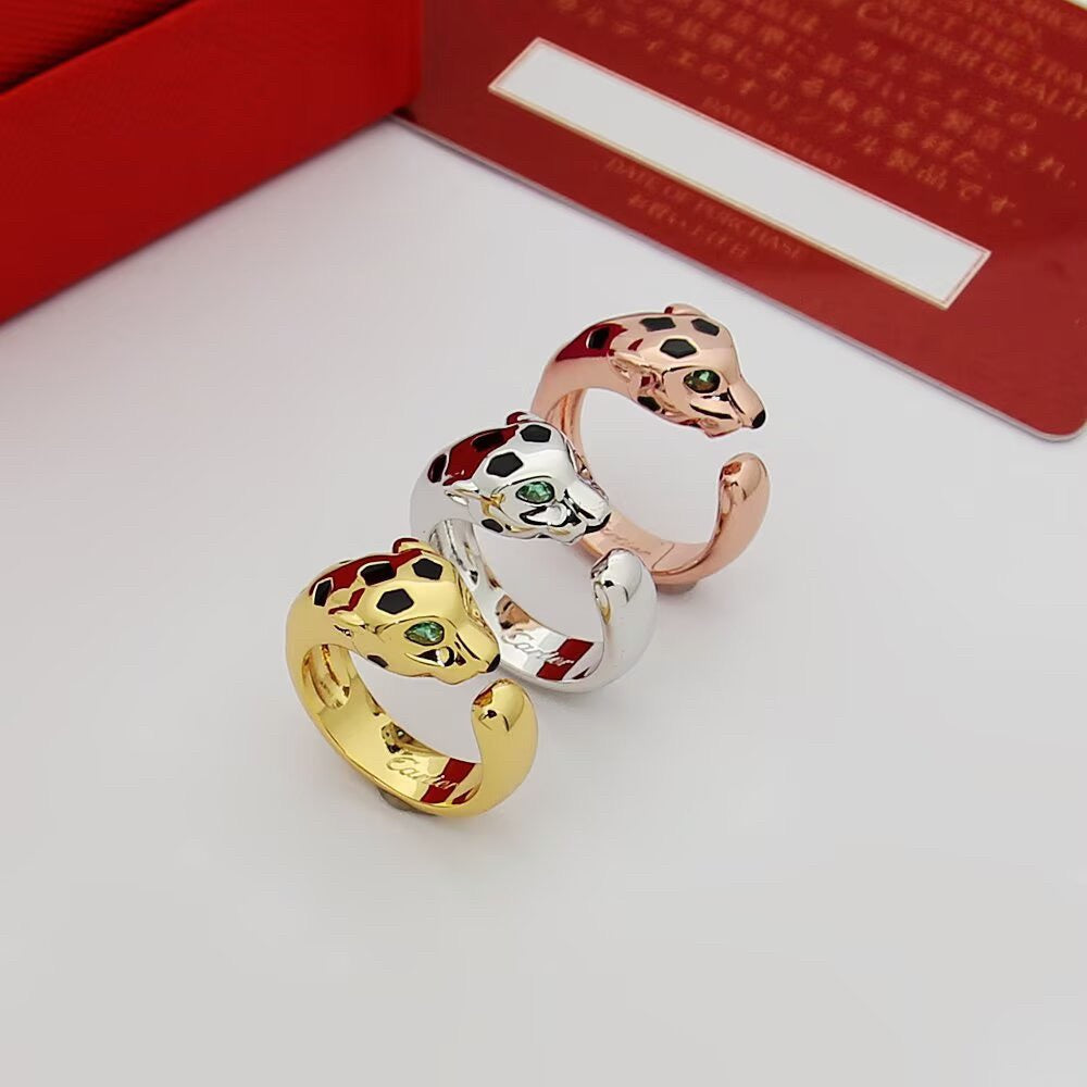 [sparkle Jewelery]PANTHERE SPOTTED MEDIUM RING