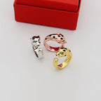 [sparkle Jewelery]PANTHERE SPOTTED MEDIUM RING