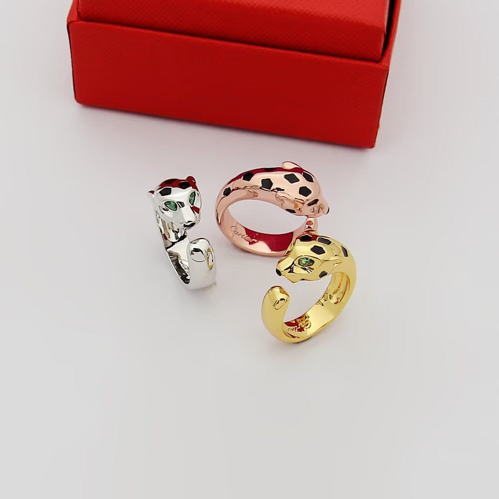 [sparkle Jewelery]PANTHERE SPOTTED MEDIUM RING